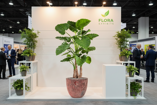 HUUR: Alocasia calidora - Olifantsoor in Baq Lava in pot