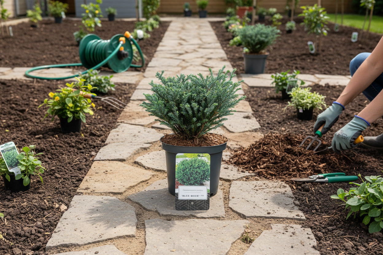 Chamaecyparis pisifera Blue Moon - 20-25, C3